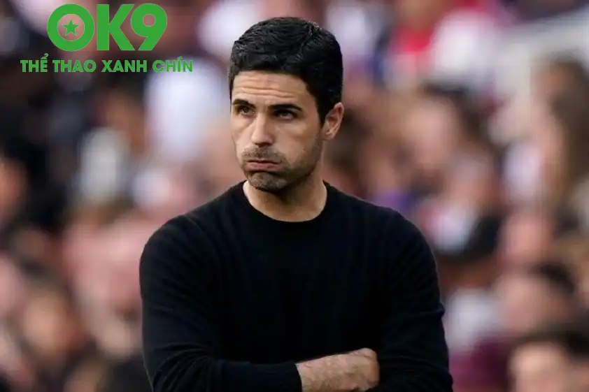 HLV Mikel Arteta khẳng định Arsenal đã chơi áp đảo hoàn toàn so với Man City (Ảnh: The Sun).